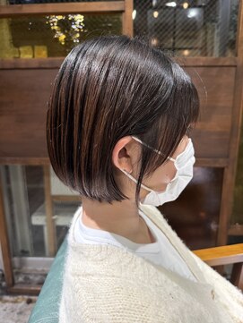 美容室カードル 新小岩店(Cadre) 丸みショート/ミニボブ/艶感トリートメント