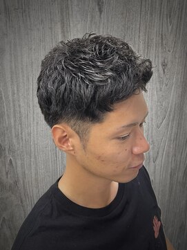 ゴート 香椎(GOAT) メンズカット/パーマ/ニュアンス/フェザー/フェード/20代/30代