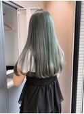 《karin》mint green /名駅/名古屋/名古屋駅/ケアブリーチカラー