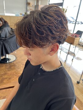 アンソメット 筑後店(UN SOMMET) フェザーパーマ　フェザーショート