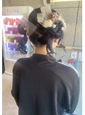 【札幌白石】おだんごツイン/ヘアセット/結婚式
