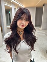 ボタン テンジン(VOTAN tenjin)&nbsp;【木串楽人】韓国ヘア/レイヤーカット/レイヤーロング/前髪