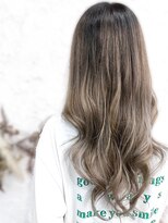 ハテナ(hatena)&nbsp;ルーツカラー×アッシュベージュ