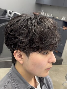 フィフス トウキョウ (fifth TOKYO) 渋谷シャドウパーマメンズマッシュウルフカットルーズパーマ