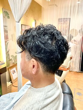 スギモト(Sugimoto) メンズ　2ブロックパーマ