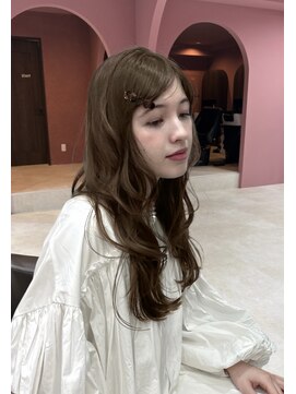 ボタン コロン 表参道 原宿(VOTAN COLON) オリーブブラウン/レイヤーカット/透明感カラー/韓国ヘア