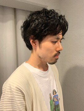 パーク(PARK) メンズマッシュショートニュアンスパーマ刈り上げなし