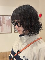 ラヴィズム 栄店(LUVISM)&nbsp;ミディアム/ボブ/レイヤー/顔周りレイヤー/パーマ/艶カラー