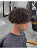ノーウェイ(NOWAY) 〈NOWAY〉緩めのツイストスパイラルパーマ↓メンズ限定↓