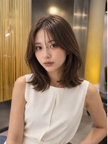 シティ(CITY) かきあげミディアムレイヤー 海外ヘア 20代30代40代におすすめ