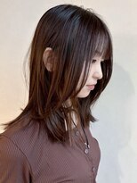 マッシュ チャヤマチ(MASHU chayamachi)&nbsp;柔らか透明感カラー/ブリーチなし/オリーブブラウン/大阪梅田