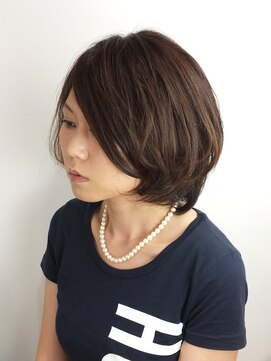 サイズカラーフリップ コレットマーレ店(XXXY'S COLO FLIP) 大人可愛げカールボブ