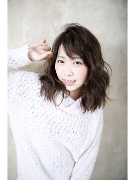 シュシュサロンドクワフュール(chouchou Salon de coiffure) ふわゆるロブ