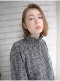 アッシュベージュ アンニュイスタイル