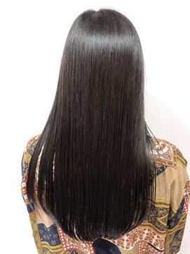 エラマ ヘアメゾン(elama hair maison) 【elama】黒髪ストレートロング