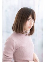 ミック ヘアアンドビューティー 大山店(miq  Hair&Beauty)&nbsp;大人かわいい☆前下がりの小顔ナチュラルワンカール