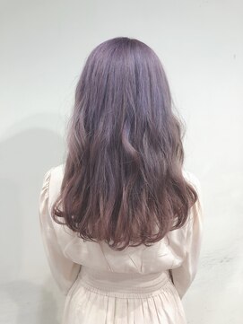 サロンドミルク 原宿(salon de MiLK) ラベンダーピンク&グラデーションピンクベージュ