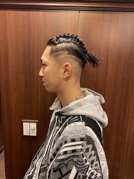 ヒロギンザ 田町店(HIRO GINZA) フェードラインアートスタイル