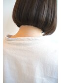 20・30代おすすめ　サッと乾かすだけで決まる！首元スッキリボブ