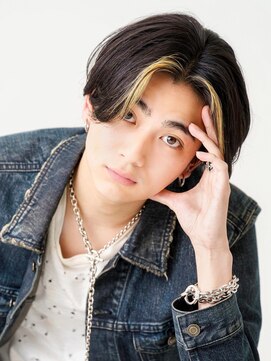 メンズヘアセンス 渋谷(MEN'S HAIR SENSE) 【SENSE original】センターパート フェイスフレーミング
