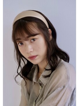 ラウレア(LAULEA) コテ巻き風ニュアンスパーマ/10代20代30代