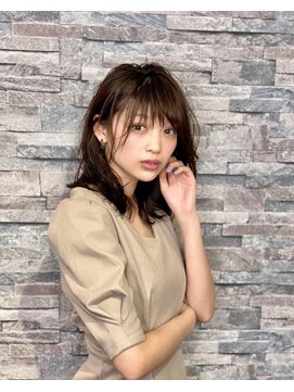 ユアーズ ヘアー 新宿EAST(youres hair) 大人可愛いミディアム