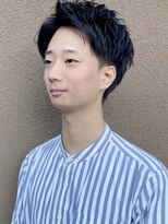 トップヘアー アヴェニュー 刈谷(TOPHAIR Avenue)&nbsp;爽やかな柔らか刈り上げスタイル/アッシュブラック