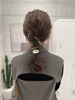 ローウェ 渋谷(Louwe)&nbsp;パーティーヘアアレンジ♪