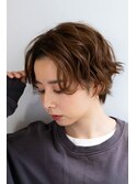 無造作ショートスタイル