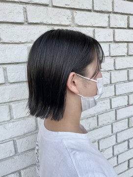 オーガニックエコ 川越(organic+eco) 20代30代大人かわいいぷつっとボブ