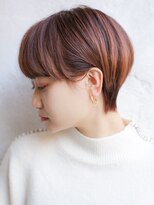 ソウ アオヤマ(SO aoyama)&nbsp;20代30代40代コンパクトマッシュ　ピンクブラウン　大人かわいい