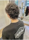 20代30代40代大人カッコイイウルフパーマナチュラルくせ毛風