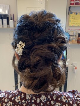 アトリエルナ(ATELIER LUNA) アップ／ヘアセット／プライベートサロン／小山／思川