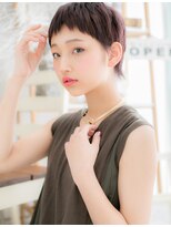 モッズヘア 上尾西口店(mod's hair) 大人可愛い黒髪くすみカラーショートウルフh2上尾20代30代40代!