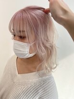 イリ 梅田(ili)&nbsp;【kento限定カラー】ピンクホワイト　ルーツカラー