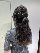 フォルテ ギンザ(FORTE GINZA)&nbsp;大人っぽ可愛くハーフアップアレンジ