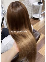アーチフォーヘア 心斎橋店(a-rch for hair) ブラウン グラデーション