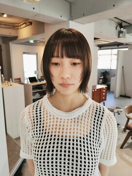 ロッシ 吉祥寺(ROSSI) 【唐澤佑介】ぱつっとボブ/顔周りレイヤー