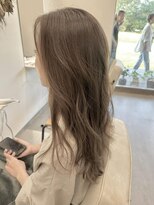 ログ(Log) ベージュカラー×ロング