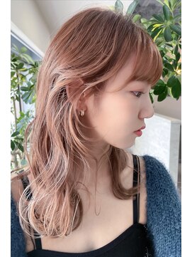 リタセカンド(Lita second) ロングウルフ/ピンクブロンド