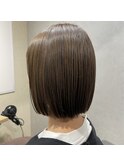 切りっぱなしボブ