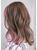 レイルバイエクラート 大宮西口店(REAIL by ECLART)&nbsp;ピンクベージュ×キャンディーピンク(インナー)