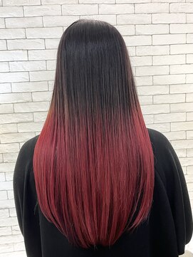 ヴァイブス(vibes) レッドグラデーション