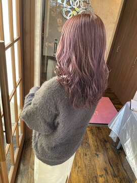 ビヨンド リンク(BEYOND L'INK) 透け感パープルカラー