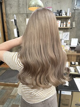ヘアカロン 熊本本店(Hair CALON) ミルクティーブロンド/ケアブリーチ