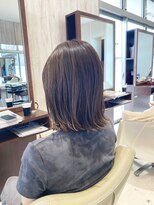 ヘアメイク アリエス 岩切店(HAIR MAKE aries) タッセルボブ透明感カラー 20代 30代 40代 仙台 岩切 利府 塩釜