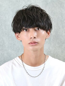 アーリー(Ali'i) 重めマッシュナチュラルゆるふわカールソフトツイストパーマ