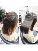 【ryu大塚 髪質改善縮毛矯正】#silky straight