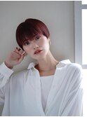 ★くびれショート小顔愛されピンクブラウン★20代30代40代50代