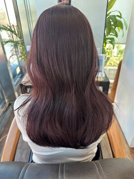 アリスバイアフロート 自由が丘(ALICe by AFLOAT) ピンクブラウン　ブリーチなし　韓国ヘア　【自由が丘】